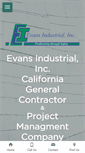 Mobile Screenshot of evans-industrial.com